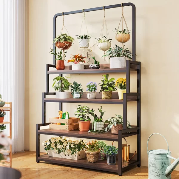 Flower Rack,storage Rack,balcony Flower Pot Rack,multi-layer Flower Racks,living Room Floor Standing Plant Placement Racks - Image 1